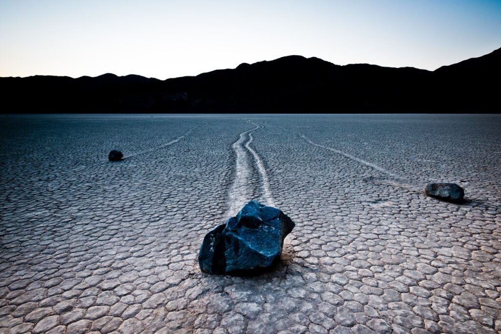 The Racetrack - Mysterious Moving Rocks - Black Rhino Expeditions