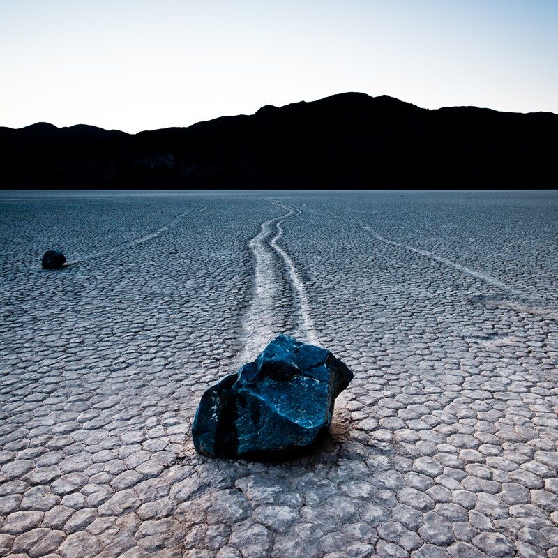 The Racetrack - Mysterious Moving Rocks - Black Rhino Expeditions