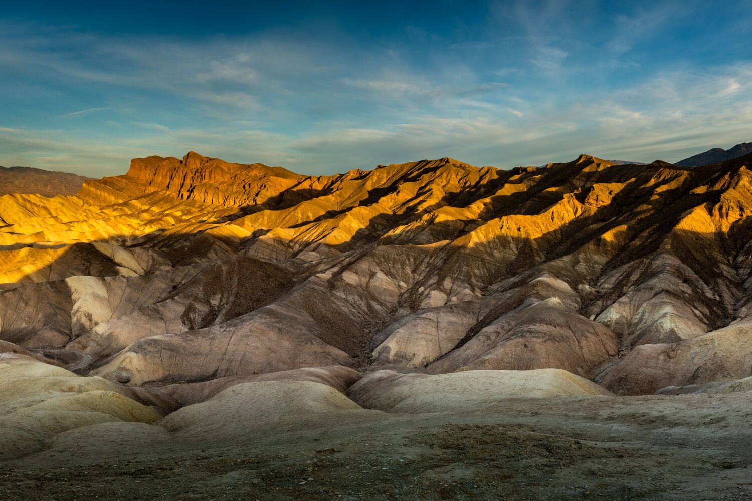 Zabriskie Point - Death Valley Tours - Black Rhino Expeditions